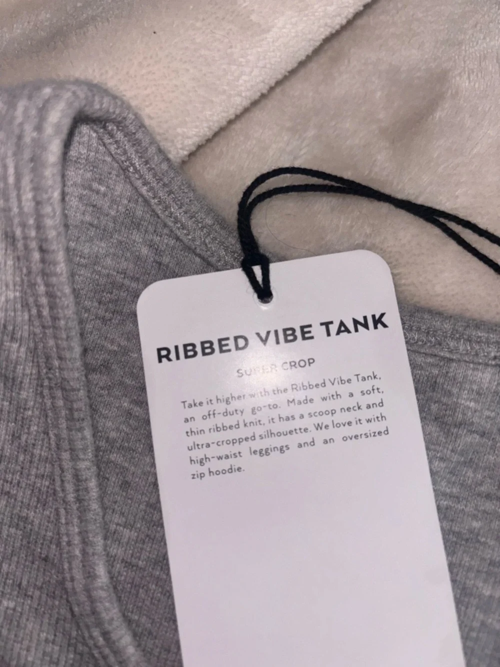 Alo yoga ribbed vibe tank - Picture 5 of 5